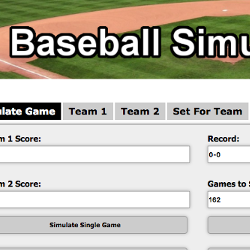 Baseball Simulator